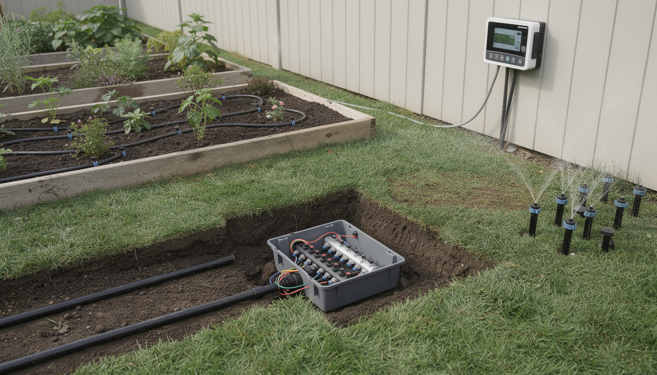 Installer un système d’arrosage automatique efficace 2 découvrez comment installer un système d’arrosage automatique efficace pour entretenir votre jardin facilement, économiser de l'eau et garantir la santé de vos plantes toute l'année.